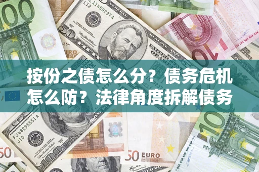 北京按份之债怎么分？债务危机怎么防？法律角度拆解债务分配与风险自保指南