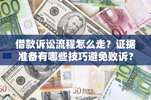 北京借款诉讼流程怎么走？证据准备有哪些技巧避免败诉？