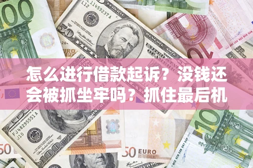 北京怎么进行借款起诉？没钱还会被抓坐牢吗？抓住最后机会！