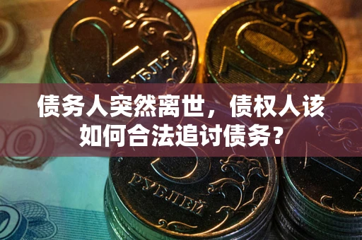 北京债务人突然离世，债权人该如何合法追讨债务？