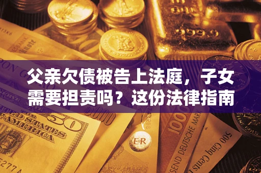 北京父亲欠债被告上法庭，子女需要担责吗？这份法律指南必须看完