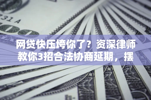北京网贷快压垮你了？资深律师教你3招合法协商延期，摆脱暴力催收！